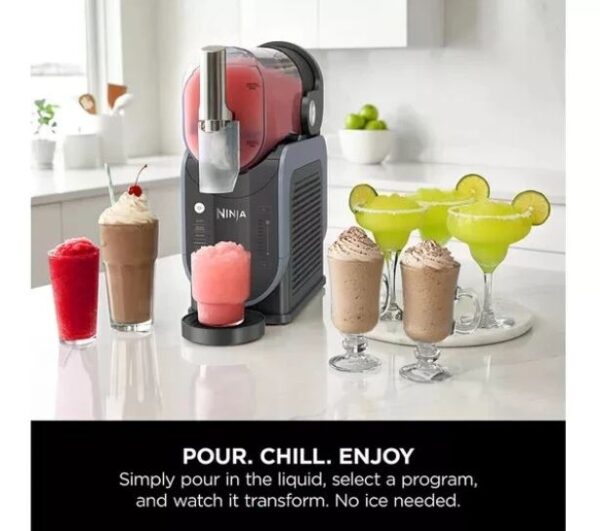 Ninja SLUSHi Frozen Drink Maker FS301UK Ice Slush Machine - Brand New Sealed UK - Image 3