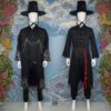 Kpop Demon Hunters Saja Boys Jinu Cosplay Costume Uniform Set Includes Adult and Kids Sizes - Cosplay Sets - Halloween