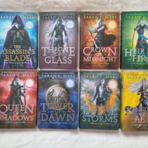 Throne of Glass Miniature Character Set Sarah J Maas 8 Book Full Mini Set Rare