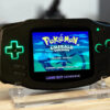 Custom Gameboy Advance - Retro Glow / Backlit Screen (IPS) / On Screen Display / USB-C Rechargeable Battery / GBA